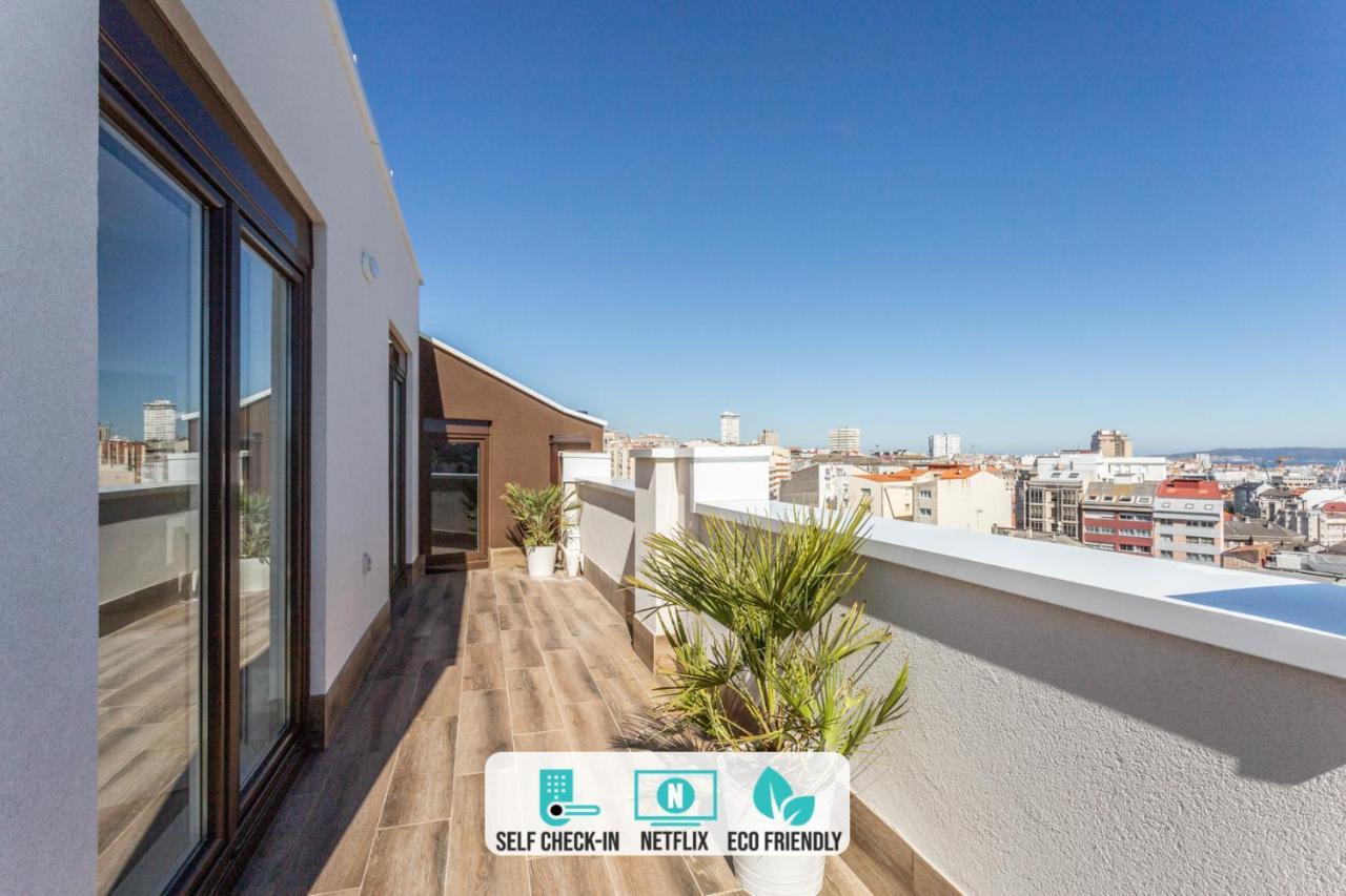 Indigo Rooftop La Coruña Eksteriør bilde